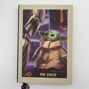 Disney Baby Yoda Star Wars Mandalorian The Child Grogu Journal Notebook NEW